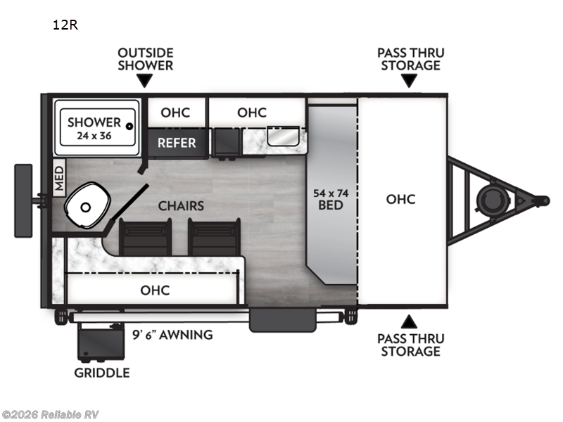 2026 Coachmen Remote 12R - New Travel Trailer For Sale by Reliable RV in Springfield, Missouri