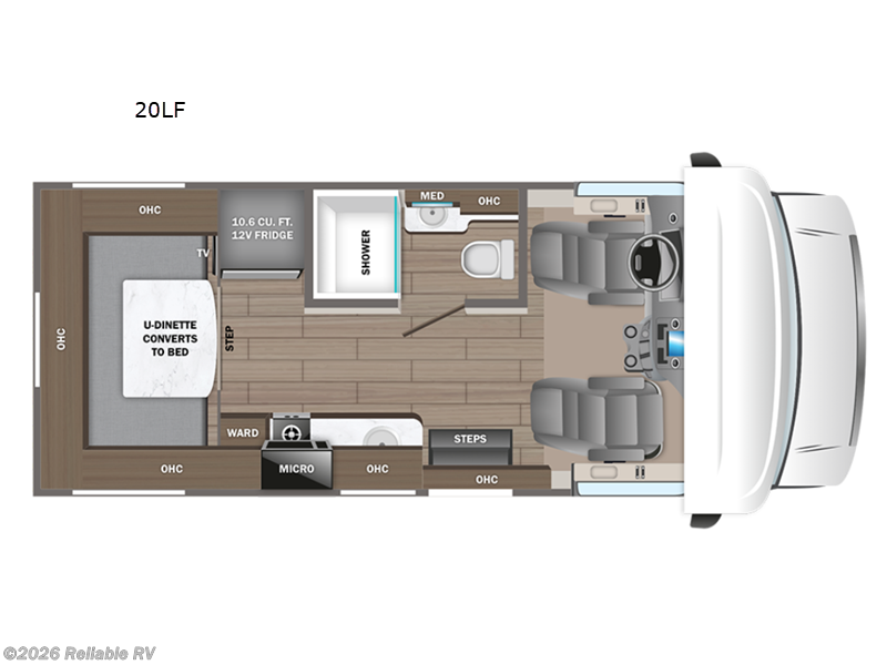 2027 Entegra Coach Odyssey SE 20SF - New Class C For Sale by Reliable RV in Springfield, Missouri