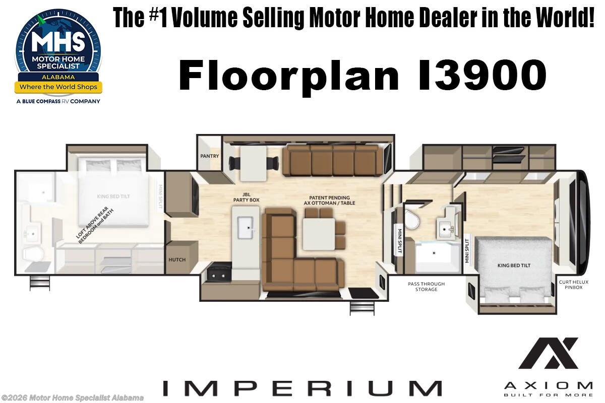 Floorplan of 2026 Axiom Imperium I3900
