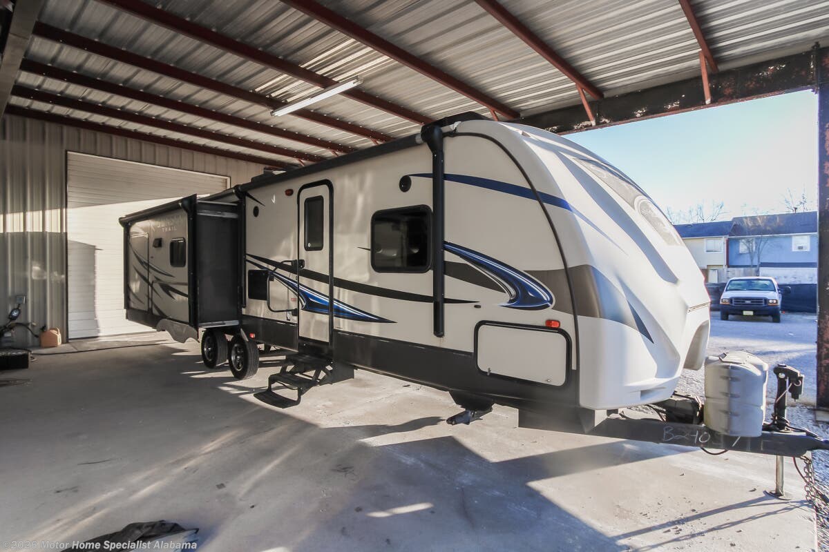 2014 CrossRoads Sunset Trail 32RL Travel Trailer W/ Fireplace, Oven, Alum. Wheels &amp; More