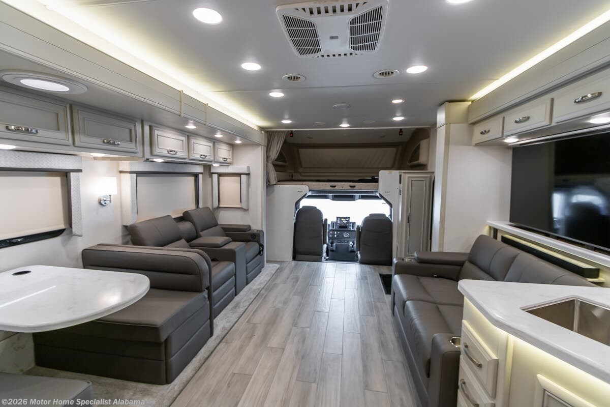 2025 Entegra Coach Accolade XL 37M - Used Class C For Sale by Motor Home Specialist Alabama in Montgomery, Alabama features Sound Bar, Refrigerator, Skylight, Residential Refrigerator, Shower