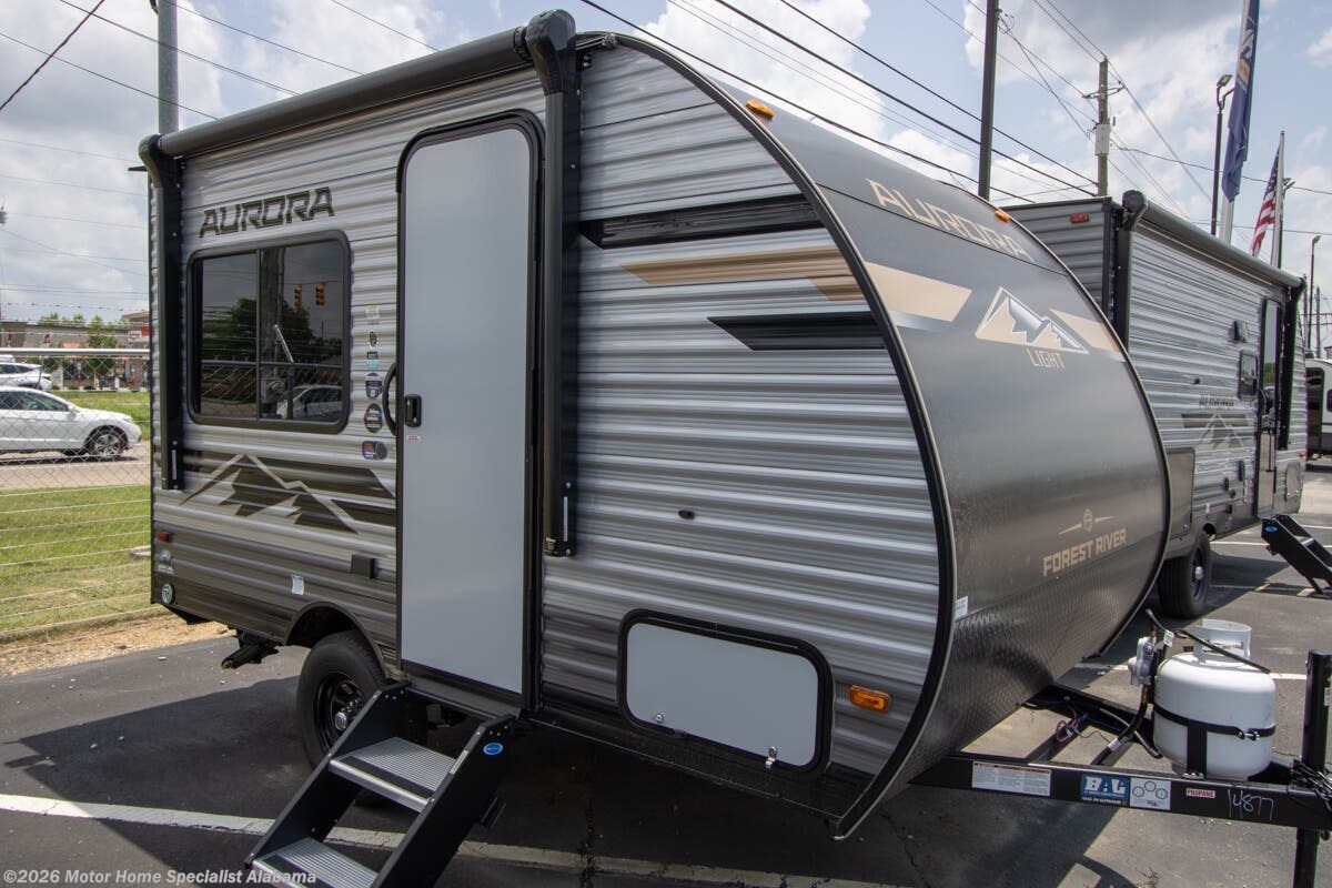 2026 Forest River Aurora Light 13RDX Travel Trailer W/ GE Kitchen Package, Aurora Comfort and Construction &amp; More