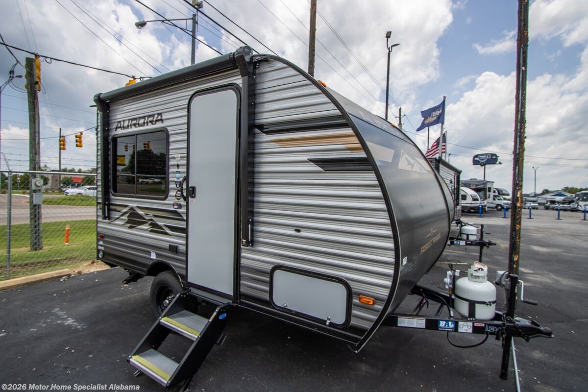 2026 Forest River Aurora Light 13RDX Travel Trailer W/ GE Kitchen Package, Aurora Comfort and Construction &amp; More