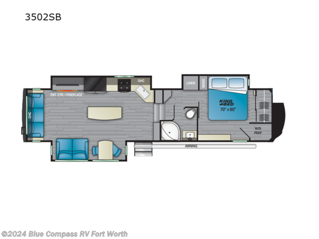 2022 Heartland Bighorn 3776RL - New Fifth Wheel For Sale by ExploreUSA RV Supercenter - FT. WORTH, TX in Ft. Worth, Texas