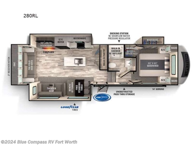 2022 Forest River Impression 280RL - New Fifth Wheel For Sale by ExploreUSA RV Supercenter - FT. WORTH, TX in Ft. Worth, Texas