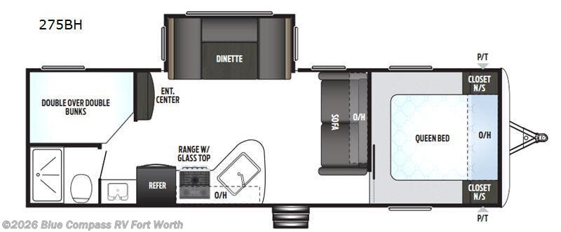 2019 Keystone Springdale 275BH - Used Travel Trailer For Sale by Blue Compass RV Fort Worth in Fort Worth, Texas features Slideout