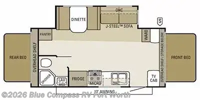 2011 Starcraft Travel Star 217RBSS - Used Travel Trailer For Sale by Blue Compass RV Fort Worth in Fort Worth, Texas