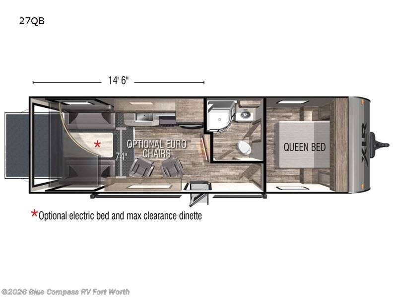 2021 Forest River XLR Boost 27QB - Used Toy Hauler For Sale by Blue Compass RV Fort Worth in Fort Worth, Texas