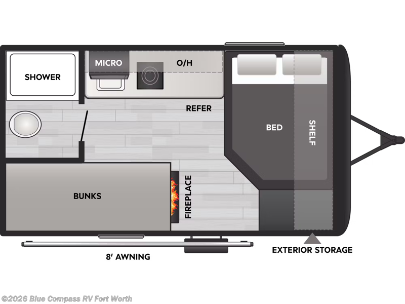 2026 Keystone Coleman Lantern 13B - Used Travel Trailer For Sale by Blue Compass RV Fort Worth in Fort Worth, Texas