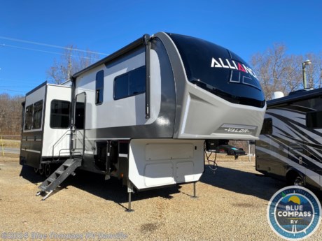 &lt;p&gt;&lt;strong&gt;2024 MODEL!! LOADED!! THREE A/C&#39;S ** SOLAR PACKAGE ** AUTO LEVELING ** MORRYDE SUSPENSION ** JBL SOUND SYSTEM ** 3 SEASONS PATIOS DOOR ** RAMP DOOR PATIO PACKAGE ** GENERATOR AND MORE!! CALL US FOR THE BEST DEAL ON THE EAST COAST &lt;span style=&quot;color: #ff0000;&quot;&gt;1-888-299-8565&lt;/span&gt;&lt;/strong&gt;&lt;/p&gt;
&lt;p style=&quot;font-size: 14px;&quot;&gt;&lt;strong style=&quot;font-size: 14px;&quot;&gt;Alliance RV Valor toy hauler 41V16 highlights:&lt;/strong&gt;&lt;/p&gt;
&lt;ul style=&quot;font-size: 14px;&quot;&gt;
&lt;li style=&quot;font-size: 14px;&quot;&gt;Two Hutches&lt;/li&gt;
&lt;li style=&quot;font-size: 14px;&quot;&gt;Fireplace&lt;/li&gt;
&lt;li style=&quot;font-size: 14px;&quot;&gt;Loft&lt;/li&gt;
&lt;li style=&quot;font-size: 14px;&quot;&gt;Front Private Bedroom&lt;/li&gt;
&lt;li style=&quot;font-size: 14px;&quot;&gt;Dual Entry Doors&lt;/li&gt;
&lt;/ul&gt;
&lt;p style=&quot;font-size: 14px;&quot;&gt;&amp;nbsp;&lt;/p&gt;
&lt;p style=&quot;font-size: 14px;&quot;&gt;You can easily load up your toys into the 16&#39; garage area of this toy hauler with the&amp;nbsp;&lt;strong style=&quot;font-size: 14px;&quot;&gt;8&#39; weather resistant ramp door&lt;/strong&gt;&amp;nbsp;and keep them filled with the optional dual 30 gallon fuel tanks! Once you unload your toys from the garage area, you can set up the&amp;nbsp;&lt;strong style=&quot;font-size: 14px;&quot;&gt;opposing HappiJac sofas&lt;/strong&gt;&amp;nbsp;with a queen mattress above them, the loft that opens to the living room, and the half bathroom. The kitchen has everything you need to prepare your best meals including two hutches, three pantries, and a&amp;nbsp;&lt;strong style=&quot;font-size: 14px;&quot;&gt;kitchen island&lt;/strong&gt;&amp;nbsp;with two bar stools to enjoy your morning coffee and eggs. The dual entry bathroom has a 48&quot; x 30&quot; shower and leads directly into the front private bedroom. Inside the bedroom, a&amp;nbsp;&lt;strong style=&quot;font-size: 14px;&quot;&gt;king bed slide&lt;/strong&gt;&amp;nbsp;allows for more walking around space. There is also a flip top dresser, and a front wardrobe that has an area prepped so you can add an optional washer and dryer.&lt;/p&gt;
&lt;p style=&quot;font-size: 14px;&quot;&gt;&amp;nbsp;&lt;/p&gt;
&lt;p style=&quot;font-size: 14px;&quot;&gt;You can bring your toys with you wherever you go with any one of these Alliance RV Valor toy hauler fifth wheels! They are adventure-ready with a quality build from the walk on roof with&amp;nbsp;&lt;strong&gt;seamless PVC roof covering&lt;/strong&gt;&amp;nbsp;to the commercial grade vinyl flooring and MorRyde CRE3000 suspension system. The Performance Running Gear package comes with a 101&quot; wide-body benchmark chassis platform, 7,000 lb. Dexter axles, and a space enhancing&amp;nbsp;&lt;strong&gt;drop frame storage compartment&lt;/strong&gt;&amp;nbsp;to pack in all your riding gear. You can even go off-gridding thanks to the&amp;nbsp;&lt;strong&gt;Off the Grid Pack&lt;/strong&gt;&amp;nbsp;that has two 320 watt solar panels, generator prep, a 40 amp charge controller, and a 100 amp hour lithium iron phosphate battery, plus a battery monitor system. Some of the interior comforts you will enjoy are the hardwood cabinet doors and drawers, solid surface kitchen countertops, and&amp;nbsp;&lt;strong&gt;commercial grade vinyl flooring&lt;/strong&gt;&amp;nbsp;with no carpet to make clean up a breeze. The Valor toy haulers are also the Masters of 12 Volt with USB charging station throughout, power recliners, a 17 cu. ft. refrigerator, and more&amp;nbsp;&lt;strong&gt;12 volt features&lt;/strong&gt; to make camping hassle-free!&lt;/p&gt;
&lt;p style=&quot;text-align: center;&quot; align=&quot;center&quot;&gt;&lt;span style=&quot;font-size: 10.5pt; font-family: Verdana, sans-serif;&quot;&gt;&amp;nbsp;If you have any questions at all, please give us a call at&amp;nbsp;&lt;strong&gt;888-299-8565&lt;/strong&gt;&amp;nbsp;and PRESS 6 for sales. We always offer our customers huge discounts on 5th wheel hitches and installation, parts and accessories! Give us a call, we will do our absolute best to earn your business! Remember, we can&#39;t save you money unless you buy from us!&lt;/span&gt;&lt;/p&gt;
&lt;p&gt;&amp;nbsp;&lt;/p&gt;
&lt;p style=&quot;text-align: center;&quot; align=&quot;center&quot;&gt;&lt;span style=&quot;font-size: 10.5pt; font-family: Verdana, sans-serif;&quot;&gt;Don&#39;t forget to ask us about the&amp;nbsp;&lt;em&gt;&lt;strong&gt;Free roadside assistance&amp;nbsp;&lt;/strong&gt;&lt;/em&gt;you get when you buy from us!&amp;nbsp;&lt;strong&gt;EVERY&lt;/strong&gt;&amp;nbsp;RV purchase comes with 1 year of RV Complete&amp;nbsp;&lt;span class=&quot;&quot;&gt;&lt;span style=&quot;border: 1pt none windowtext; padding: 0in;&quot;&gt;VIP&lt;/span&gt;&lt;/span&gt;&amp;nbsp;membership for FREE! This membership comes with&amp;nbsp;&lt;span class=&quot;&quot;&gt;&lt;span style=&quot;border: 1pt none windowtext; padding: 0in;&quot;&gt;VIP&lt;/span&gt;&lt;/span&gt; Technical and Roadside Assistance, free camping with 1000 trails, emergency trip interruption, and much much more!&lt;/span&gt;&lt;/p&gt;
&lt;p&gt;&amp;nbsp;&lt;/p&gt;