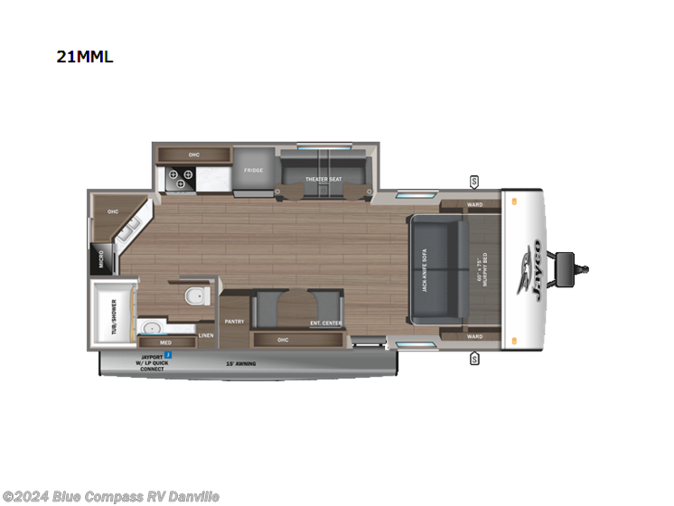 New 2023 Jayco Jay Feather 21MML available in Ringgold, Virginia