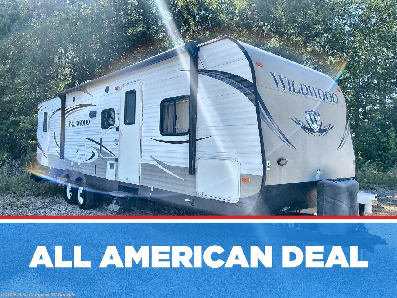 2014 Forest River Wildwood 29BHBS - Used Travel Trailer For Sale by Blue Compass RV Danville in Ringgold, Virginia features Slideout