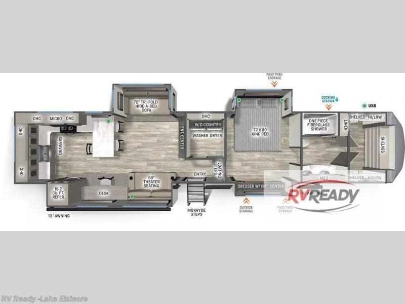 2026 Sandpiper 3800RK by Forest River from RV Ready in Lake Elsinore, California