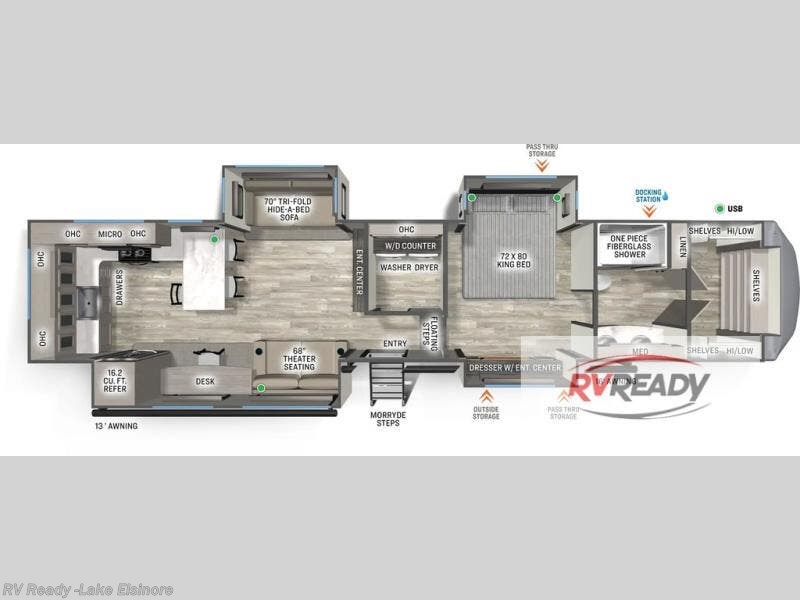 2026 Sandpiper 3800RK by Forest River from RV Ready in Lake Elsinore, California