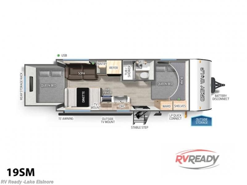 2026 Cherokee Grey Wolf 19SM by Forest River from RV Ready in Lake Elsinore, California
