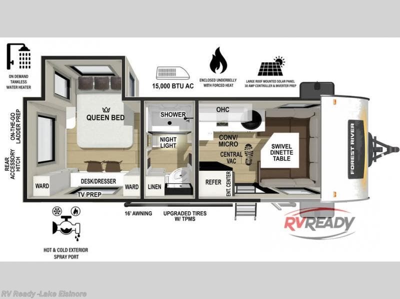 2025 R Pod RP-204 by Forest River from RV Ready in Lake Elsinore, California