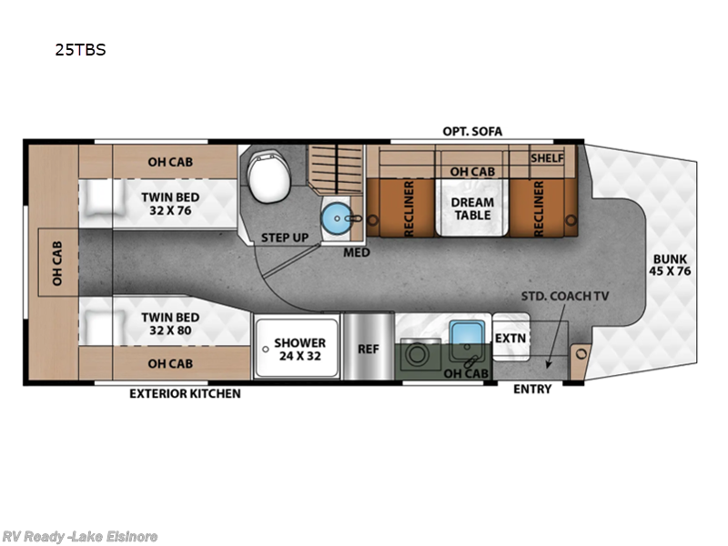 2026 Coachmen Prism Select 25TBS - New Class C For Sale by RV Ready in Lake Elsinore, California