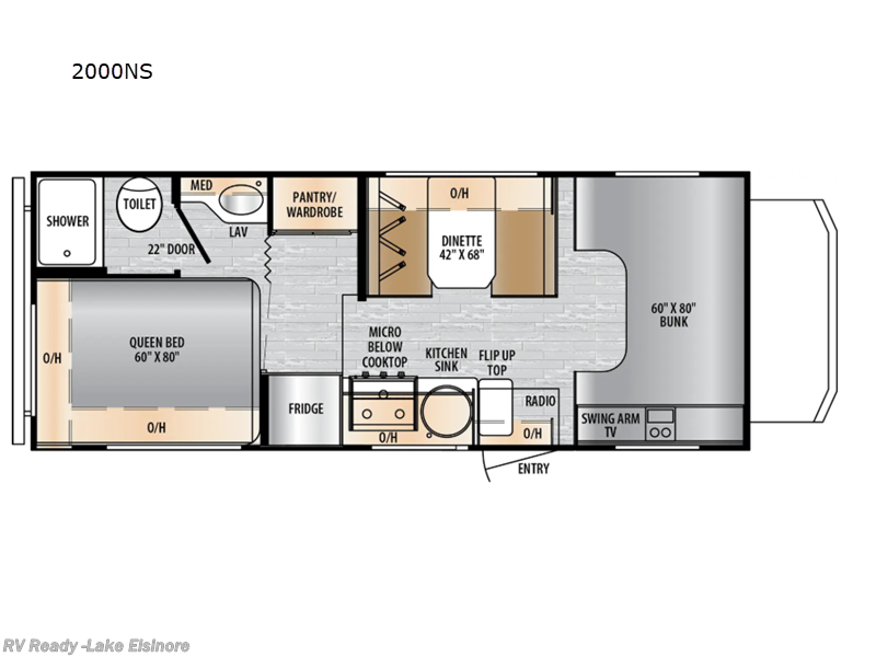 2026 East to West Entrada 2000NS - Used Class C For Sale by RV Ready in Lake Elsinore, California