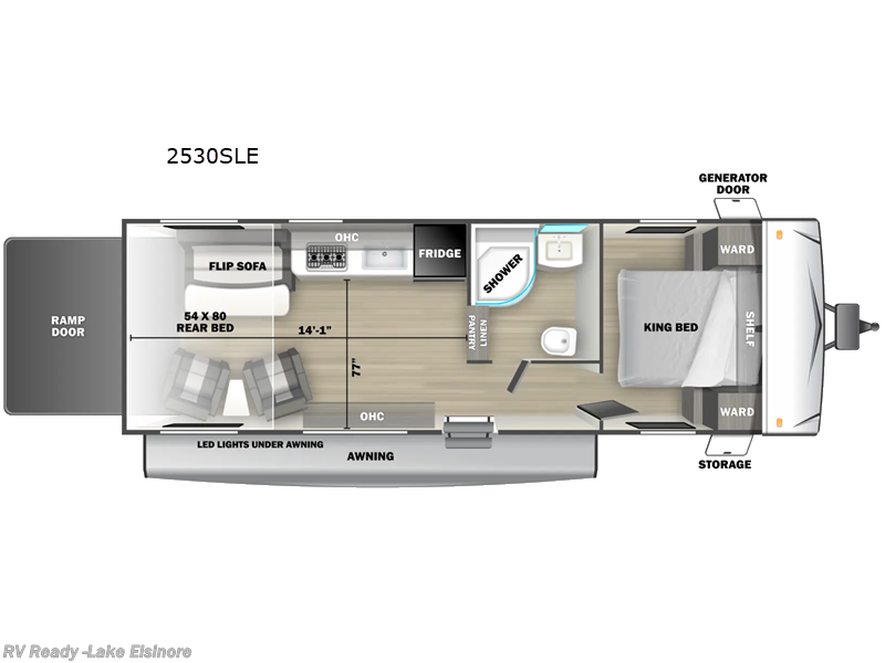 2025 Forest River Stealth 2530SLE - Used Toy Hauler For Sale by RV Ready in Lake Elsinore, California