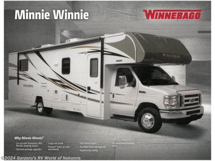 New 2023 Winnebago Minnie Winnie 325B available in Nokomis, Florida