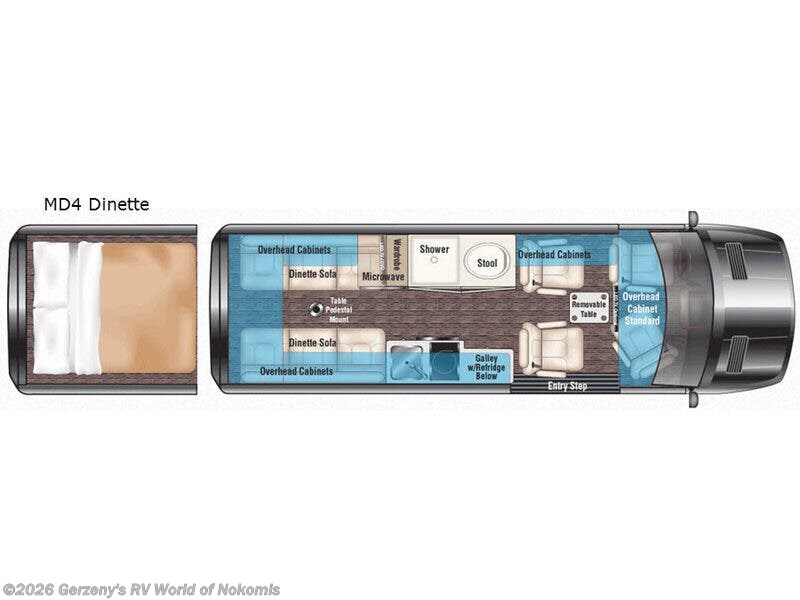 2019 Midwest Passage MD4 - Used Class B For Sale by Gerzeny's RV World of Nokomis in Nokomis, Florida