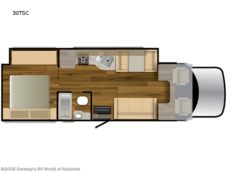 2023 Nexus Triumph 30TSC - New Class C For Sale by Gerzeny's RV World of Nokomis in Nokomis, Florida features Slideout