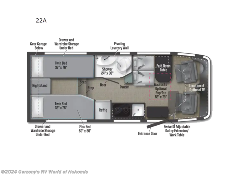 New 2025 Winnebago Ekko 22A available in Nokomis, Florida