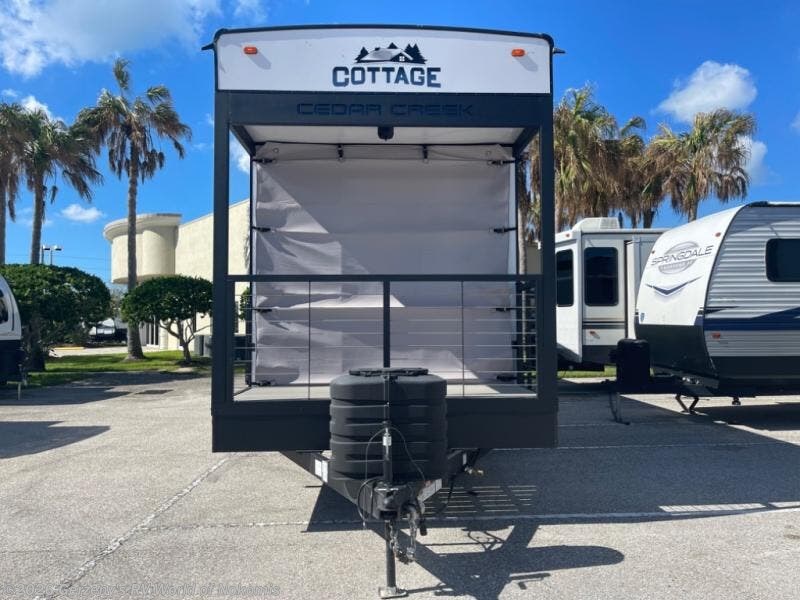 2024 Cedar Creek Cottage 40CFD by Forest River from Gerzeny's RV World of Nokomis in Nokomis, Florida