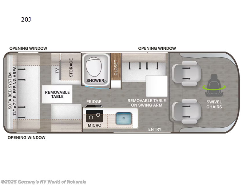2023 Thor Motor Coach Sequence 20J - Used Class B For Sale by Gerzeny&#39;s RV World of Nokomis in Nokomis, Florida