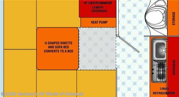 2016 NuCamp TAB 320 S SOFITEL - Used Travel Trailer For Sale by Gerzeny's RV World of Nokomis in Nokomis, Florida