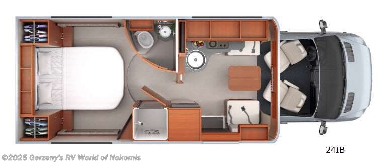 2016 Leisure Travel Unity 24IB - Used Class B+ For Sale by Gerzeny&#39;s RV World of Nokomis in Nokomis, Florida