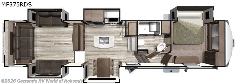 2019 Highland Ridge Mesa Ridge 375RDS - Used Fifth Wheel For Sale by Gerzeny's RV World of Nokomis in Nokomis, Florida features Slideout