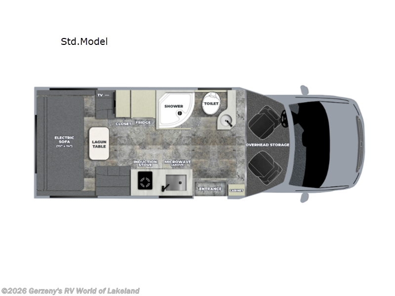 2026 Pleasure-Way Plateau XLTS - New Class B+ For Sale by Gerzeny's RV World of Lakeland in Lakeland, Florida