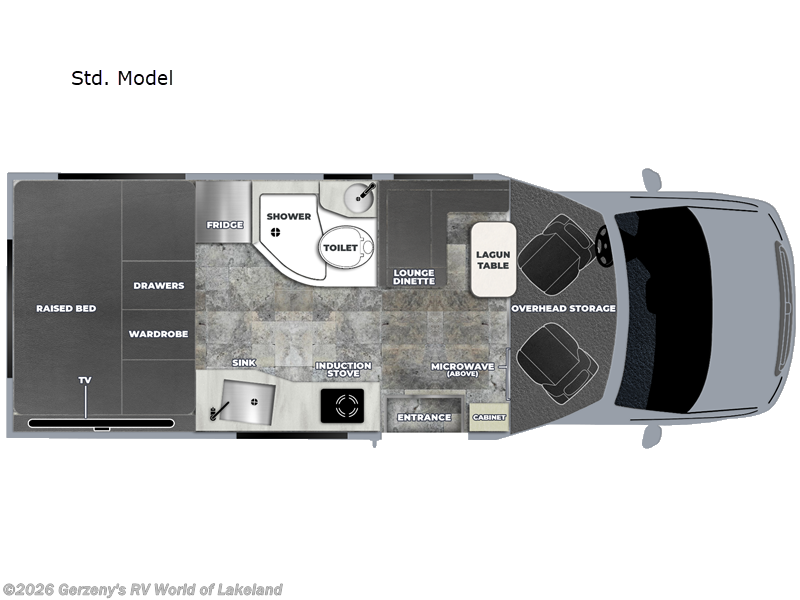 2026 Pleasure-Way Plateau XLRB - New Class B+ For Sale by Gerzeny's RV World of Lakeland in Lakeland, Florida
