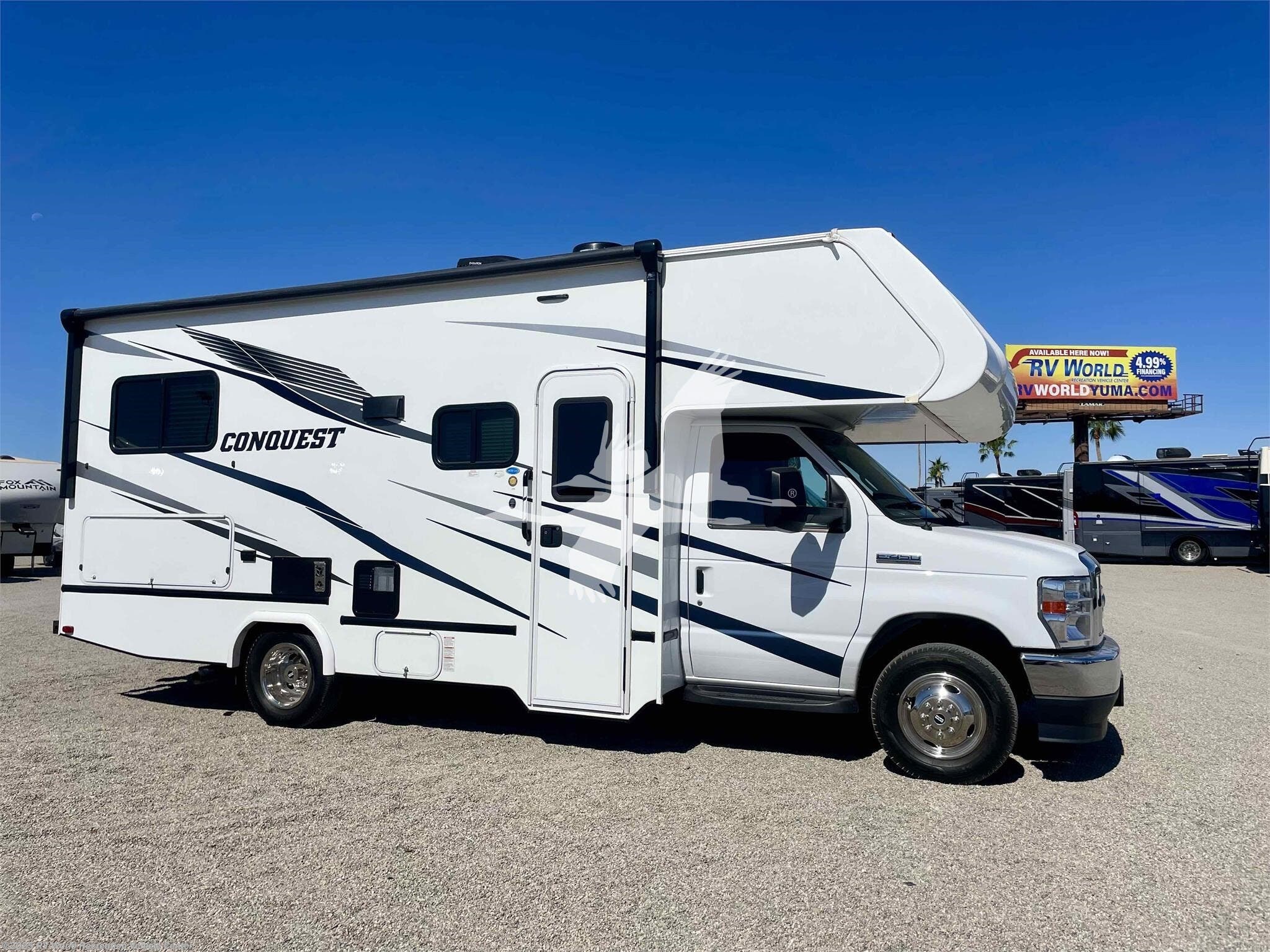 2023 Gulf Stream Conquest 6238 - Used Class C For Sale by RV World Recreation Vehicle Center in Yuma, Arizona features Air Conditioning