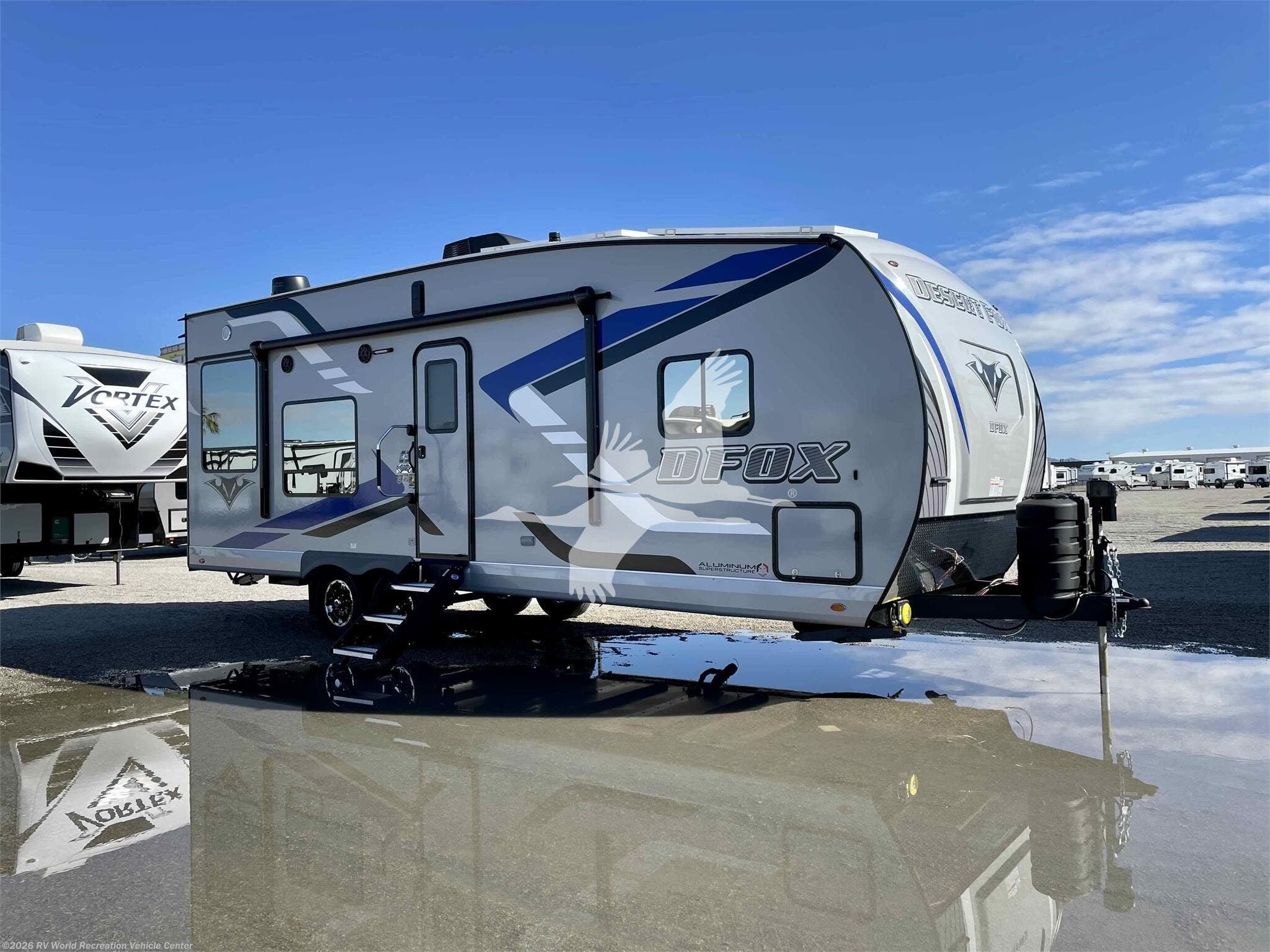 2024 Northwood Desert Fox 24AS - New Toy Hauler For Sale by RV World Recreation Vehicle Center in Yuma, Arizona features Air Conditioning