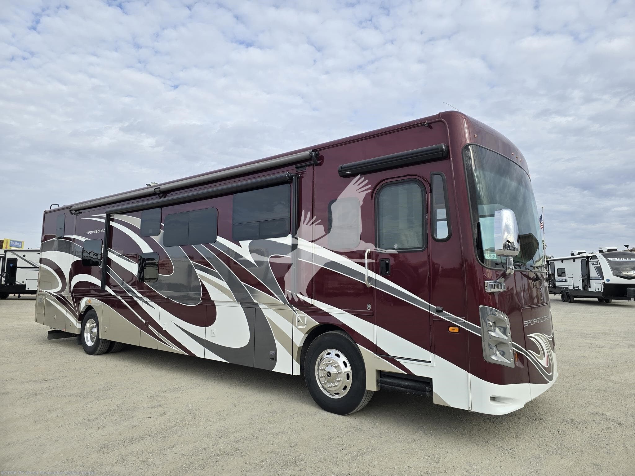2018 Coachmen Sportscoach 409BG - Used Class A For Sale by RV World Recreation Vehicle Center in Yuma, Arizona features Fireplace, Air Conditioning
