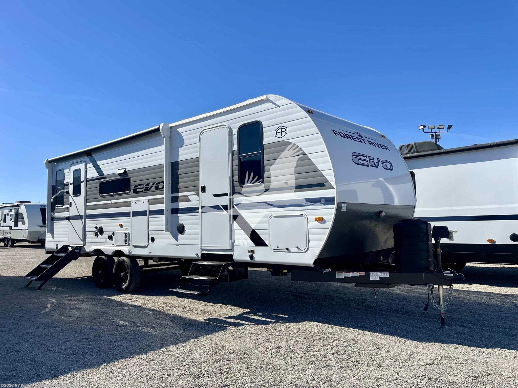 2025 Forest River EVO 2560 - New Travel Trailer For Sale by RV World Recreation Vehicle Center in Yuma, Arizona features Fireplace, Air Conditioning