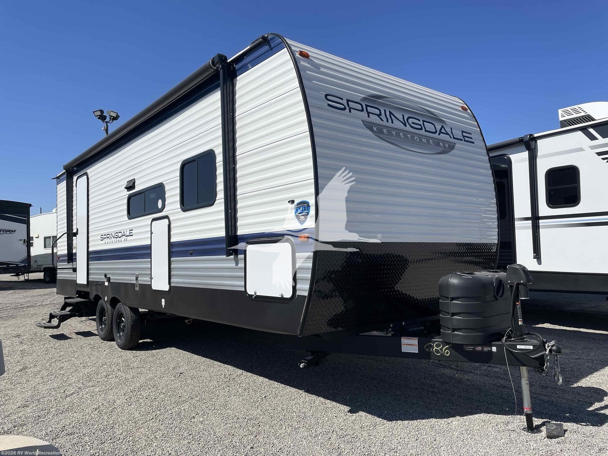 2025 Keystone Springdale 244RBC - New Travel Trailer For Sale by RV World Recreation Vehicle Center in Yuma, Arizona features Air Conditioning