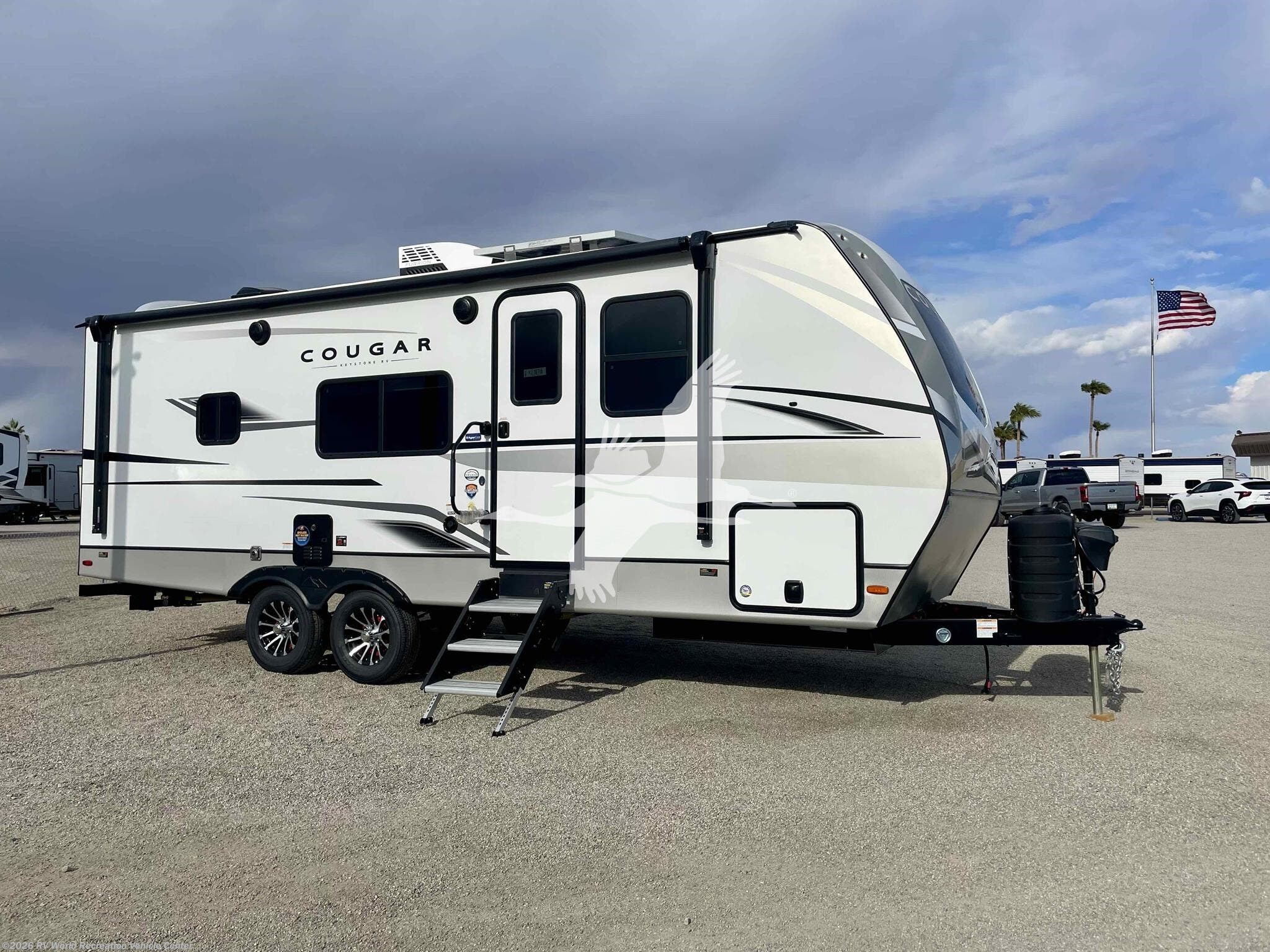 2025 Keystone Cougar Western ELEVATION 22MLWE - New Travel Trailer For Sale by RV World Recreation Vehicle Center in Yuma, Arizona features Air Conditioning