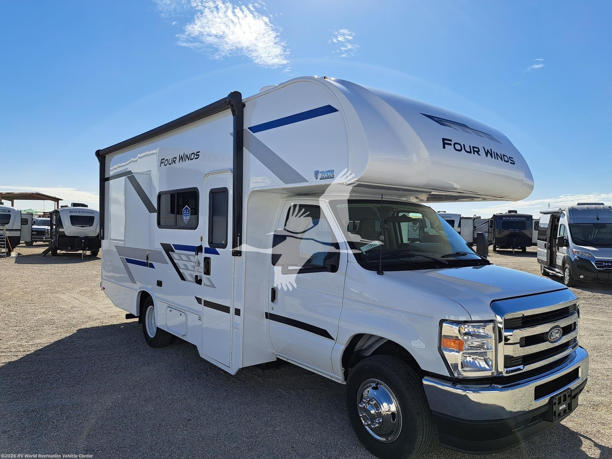 2026 Thor Motor Coach Four Winds 22Z - New Class C For Sale by RV World Recreation Vehicle Center in Yuma, Arizona features Air Conditioning