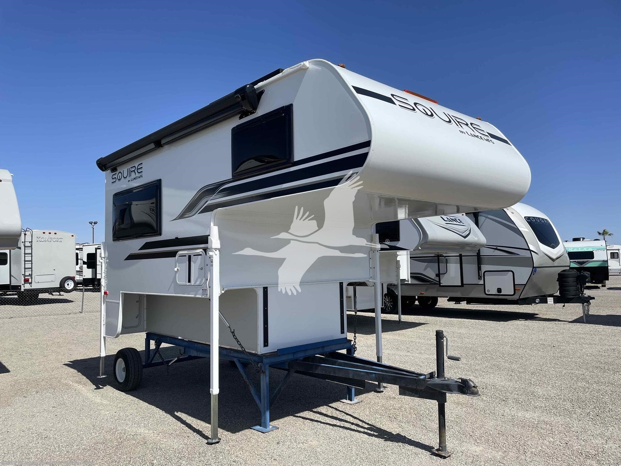 2026 Lance Squire SQ805 - New Truck Camper For Sale by RV World Recreation Vehicle Center in Yuma, Arizona features Air Conditioning, Leveling Jacks