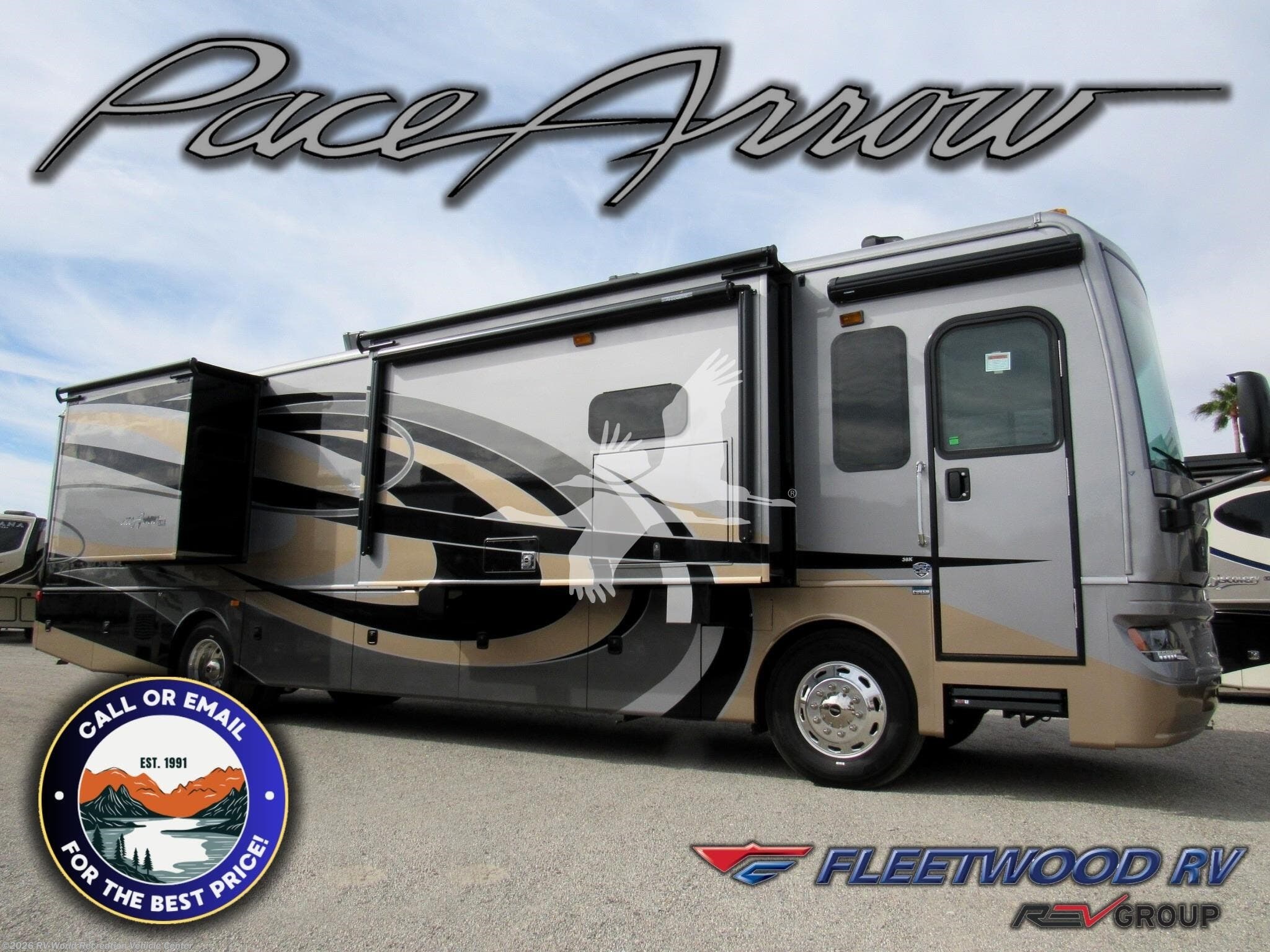 2018 Pace Arrow LXE 38K by Fleetwood from RV World Recreation Vehicle Center in Yuma, Arizona