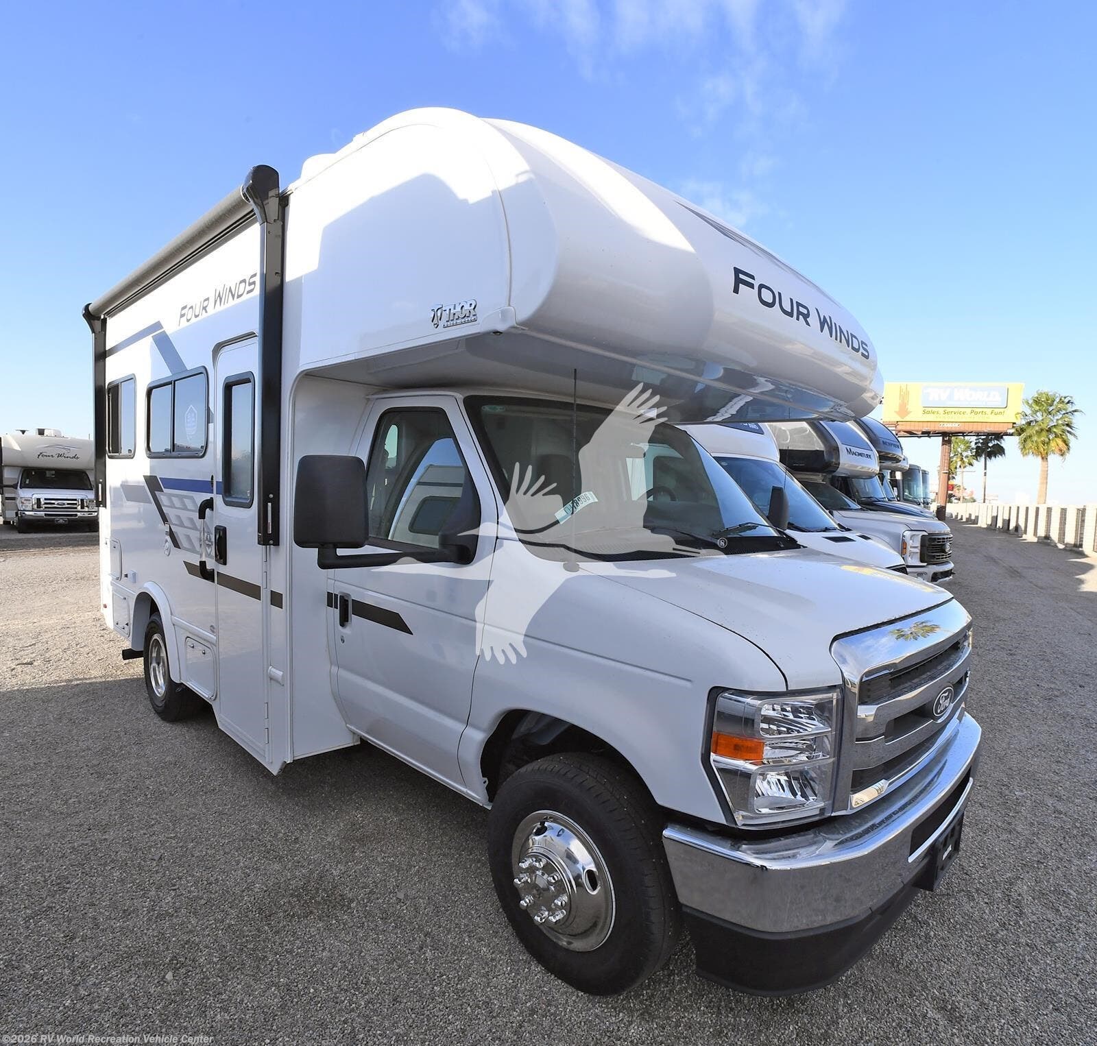 2026 Thor Motor Coach Four Winds 19Z - New Class C For Sale by RV World Recreation Vehicle Center in Yuma, Arizona features Air Conditioning