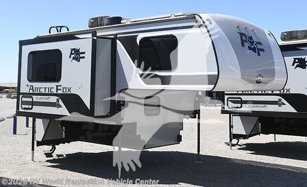 2026 Northwood Arctic Fox 811 - New Truck Camper For Sale by RV World Recreation Vehicle Center in Yuma, Arizona features Air Conditioning, Leveling Jacks