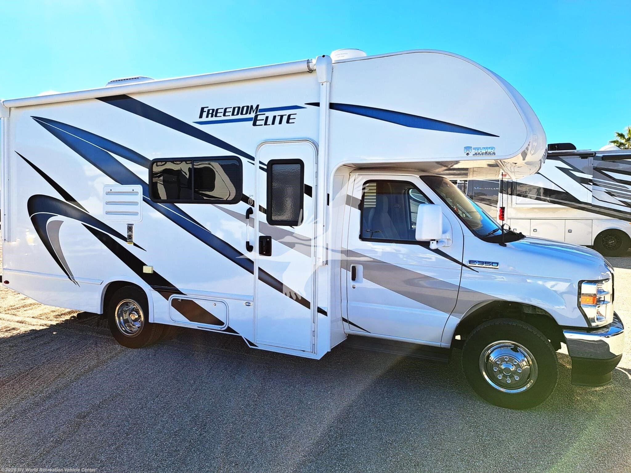 2023 Thor Motor Coach Freedom Elite 22FE - Used Class C For Sale by RV World Recreation Vehicle Center in Yuma, Arizona features Air Conditioning