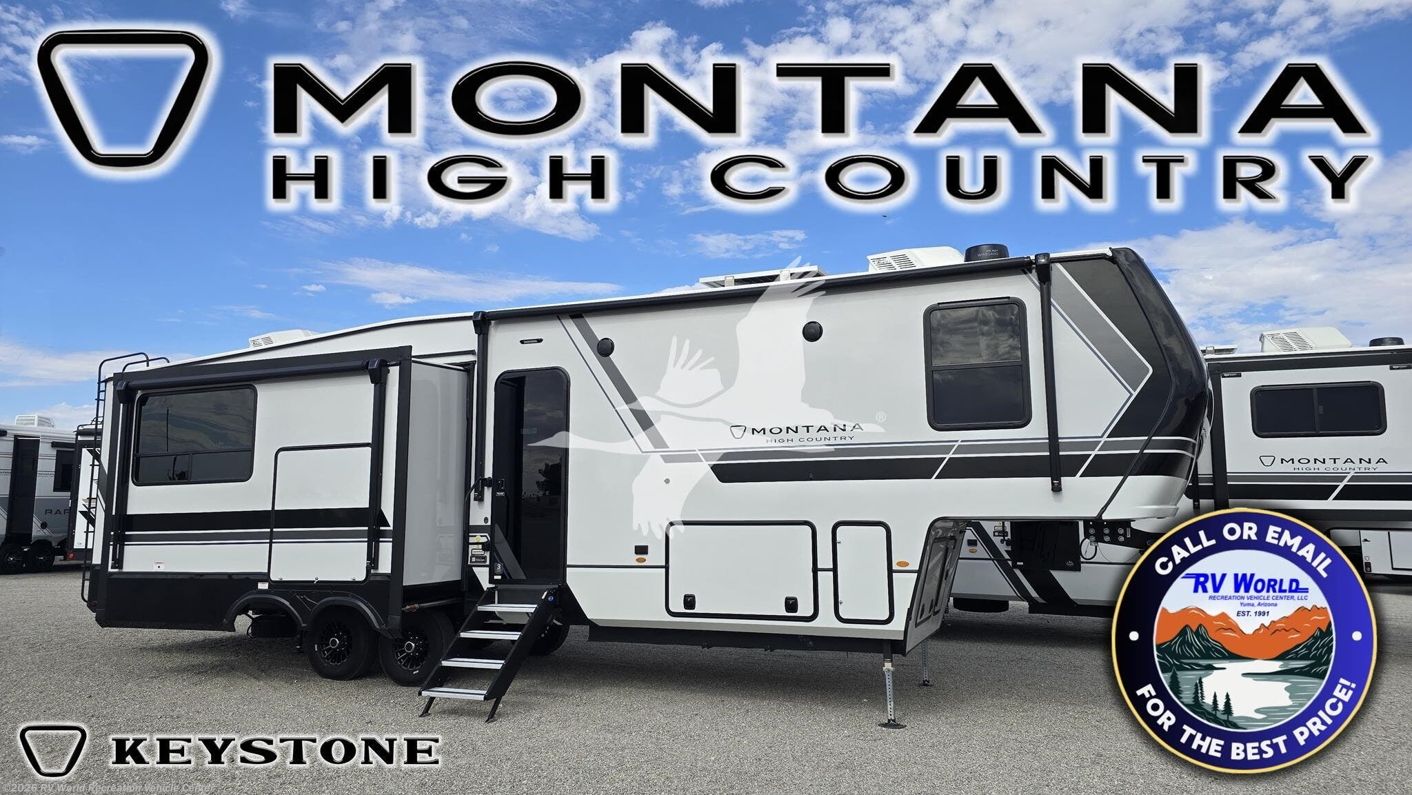 2026 Keystone Montana High Country 325RK - New Fifth Wheel For Sale by RV World Recreation Vehicle Center in Yuma, Arizona features Air Conditioning, Fireplace