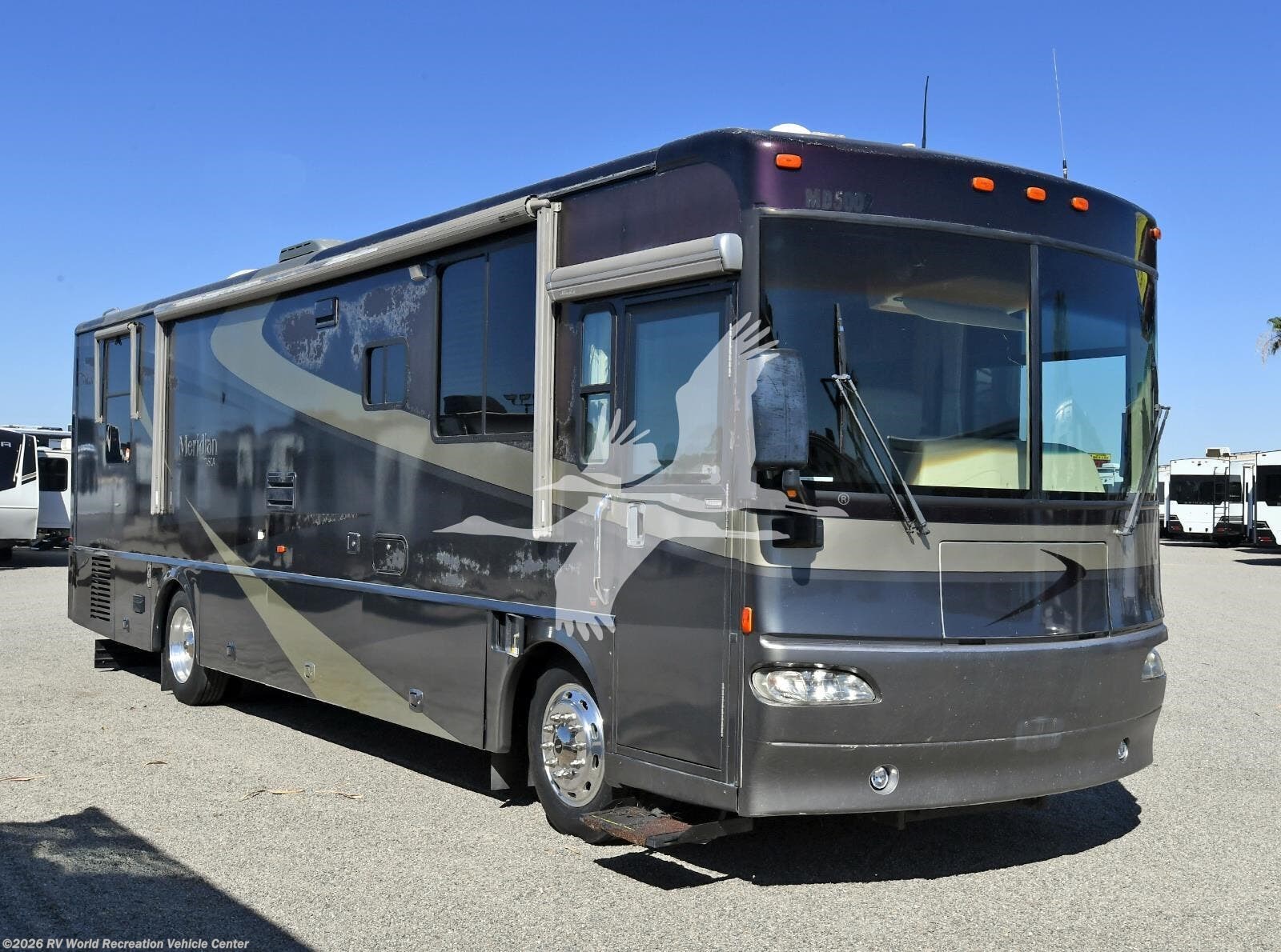 2005 Itasca Meridian 36G - Used Class A For Sale by RV World Recreation Vehicle Center in Yuma, Arizona features Air Conditioning