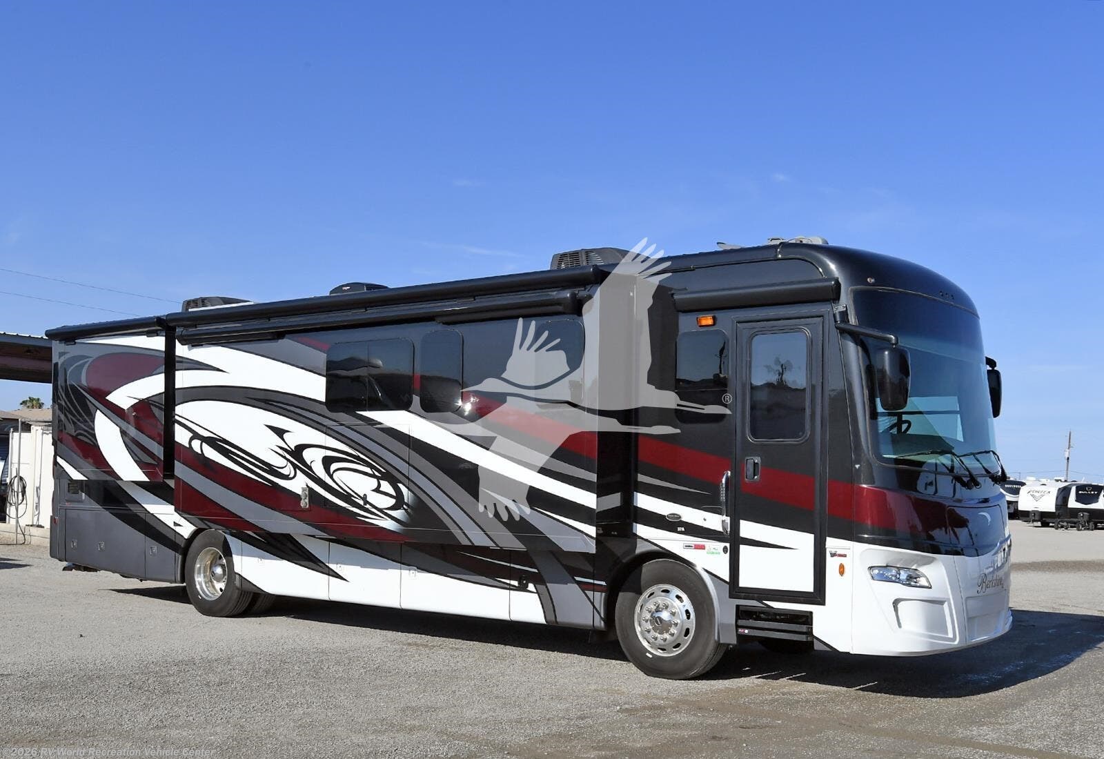 2020 Forest River Berkshire XL 37A - Used Class A For Sale by RV World Recreation Vehicle Center in Yuma, Arizona features Air Conditioning, Fireplace