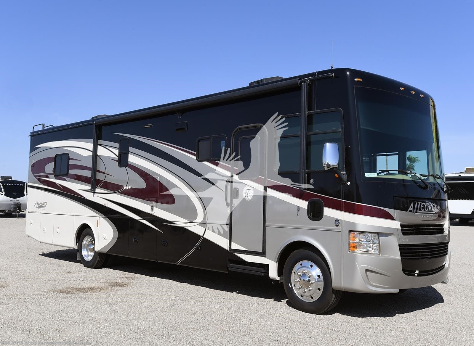2016 Tiffin Allegro OPEN ROAD 36LA - Used Class A For Sale by RV World Recreation Vehicle Center in Yuma, Arizona features Air Conditioning, Fireplace